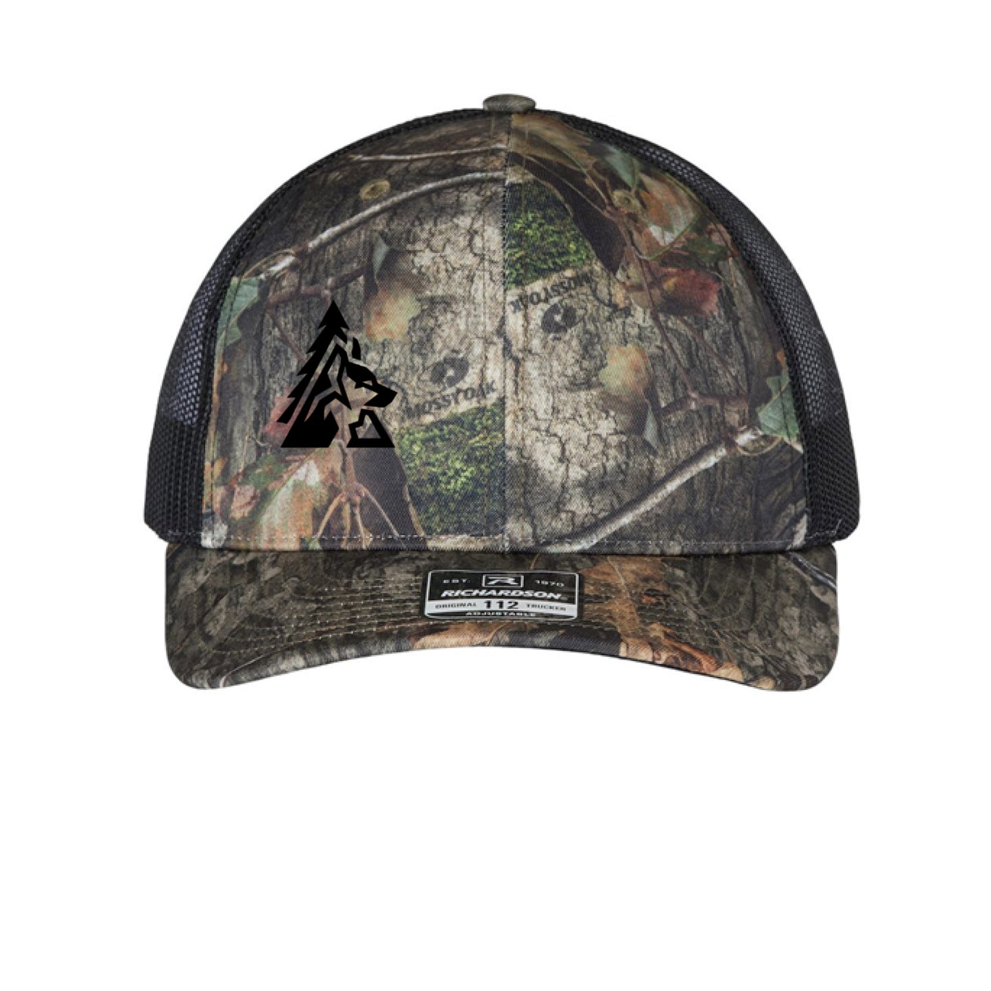 Mossy Oak Country DNA/ Black - FRONT